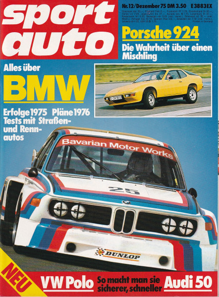 sport auto - 1975 Dezember