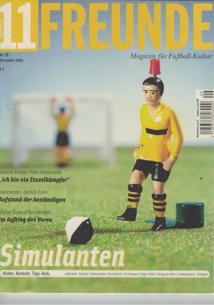11 Freunde - Heft Nr. 029 - 11 November 2003