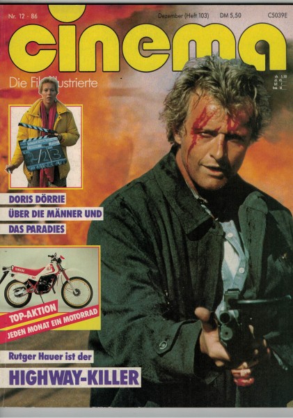 Cinema Zeitschrift, Heft Nr. 103, Dezember 1986, Highway-Killer