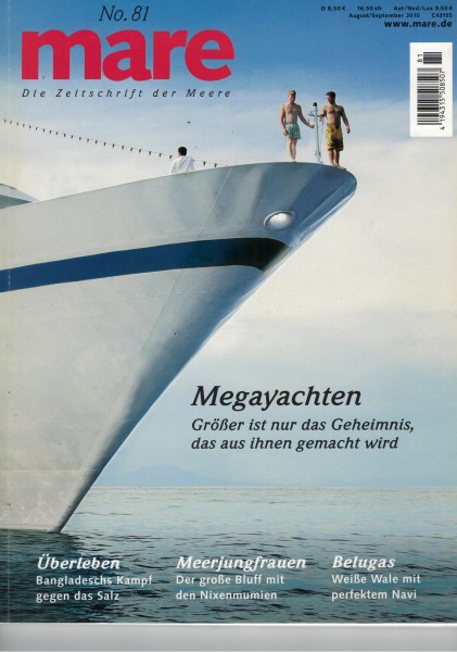 mare - Die Zeitschrift der Meere - Heft 81 - 2010 August/September