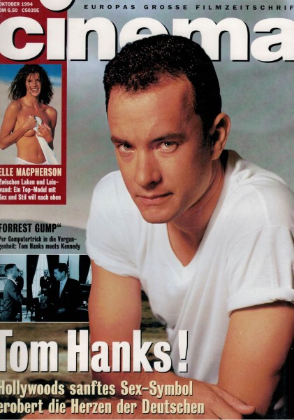 Cinema Zeitschrift, Heft Nr. 197 Oktober 1994, Elle MacPherson, Tom Hanks, Harrison Ford