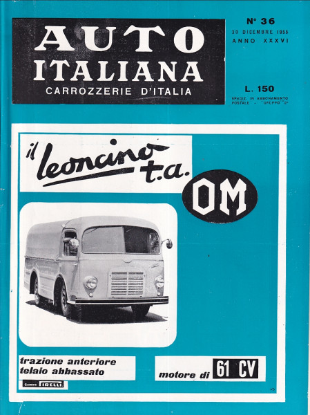 Auto Italiana - 1955 - Nr. 36