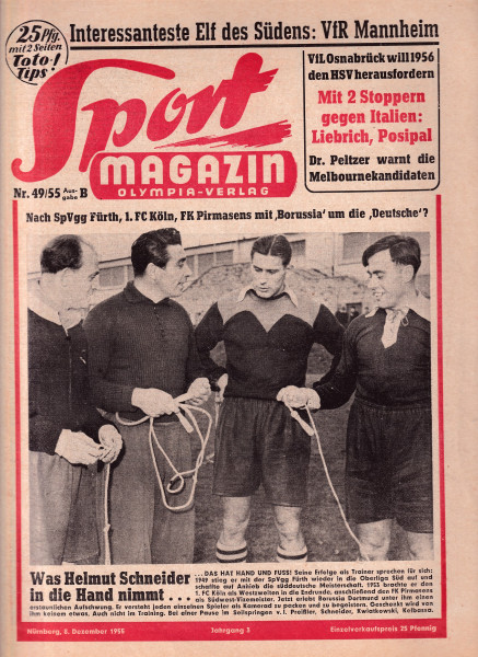 Sport Magazin - 1955 49 B - 08. Dezember 1955