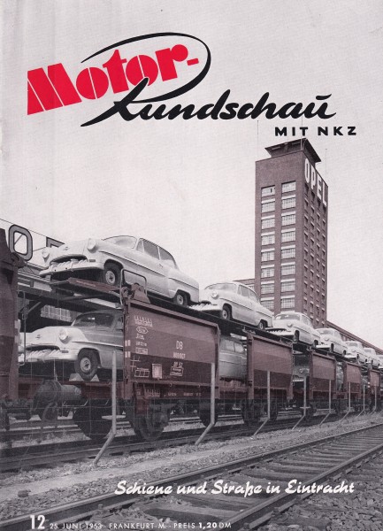 Motor Rundschau 1953 Heft 12 - 25.06.1953 - NSU Lambretta-Autoroller 125 ccm, Gritzner 150