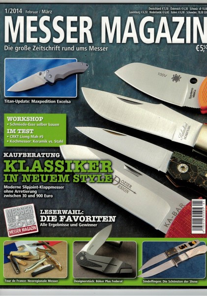 Messer Magazin, 2014/01, Februar/März