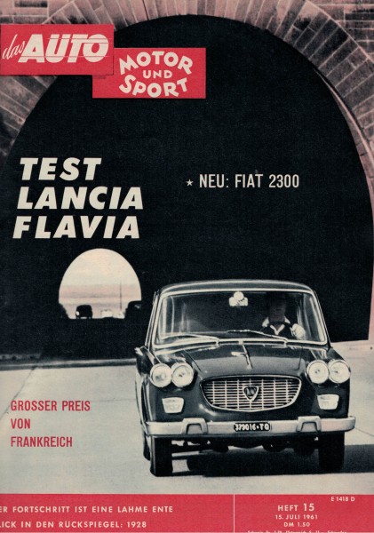 Auto Motor und Sport 1961 Heft 15-15.07.1961