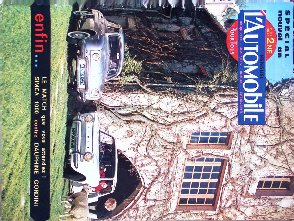 L´Automobile No. 189 - Janvier 1962