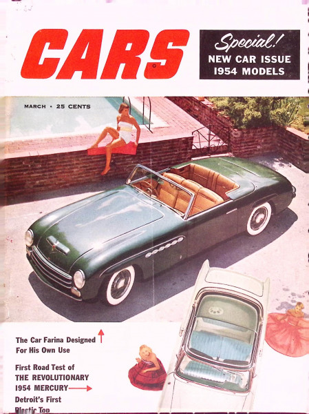 Cars - 1954 March - The new and different Automobile Magazine