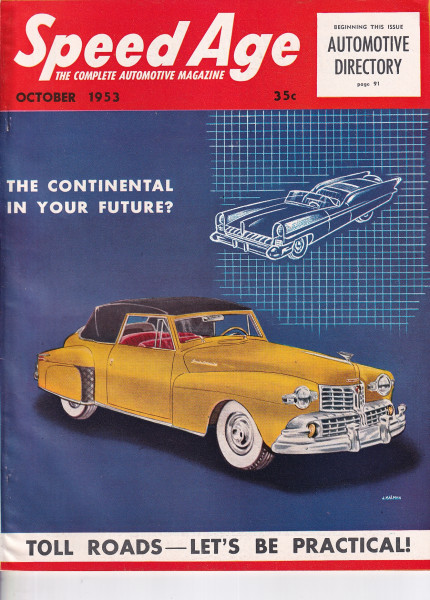 Speed Age - The complete Automotive Magazine - October 1953