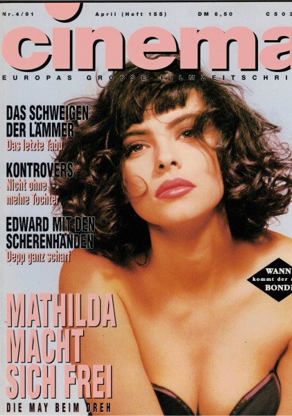 Cinema Zeitschrift, Heft Nr. 155 April 1991, Mathilda May, Das SChweigen der Lämmer, Edward mit den-