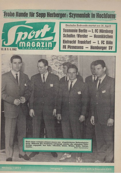 Sport Magazin - 1962 15 A - 09.04.1962