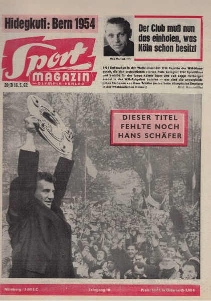 Sport Magazin - 1962 20 B - 16.05.1962