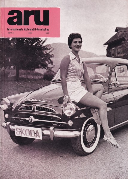 aru - Internationale Automobil-Rundschau - 1956 August - Lloyd LP 250, Porsche Carrera 1500 GS, Ikar