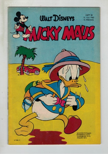 Micky Maus 1963 Nr. 28 / 13.07.1963