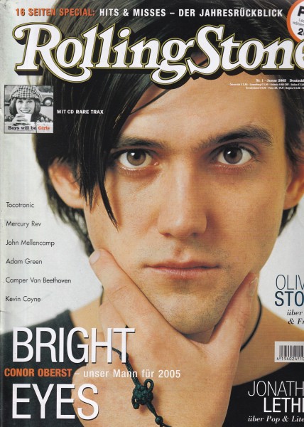 Rolling Stone 2005-01 Januar - Ausgabe 123 - Tocotronic, Mercury Rev, Adam Green - mit CD