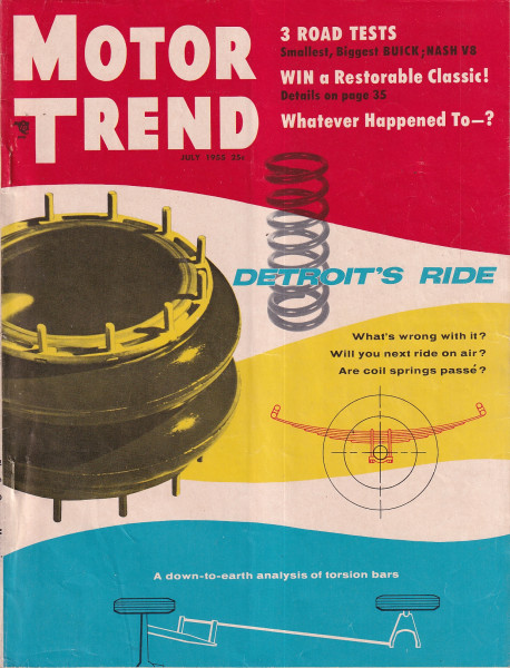 Motor Trend - 1955 July
