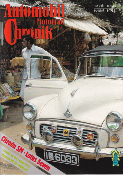 Automobil und Motorrad Chronik - 1983 - Januar