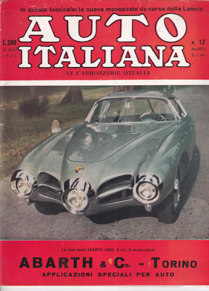 Auto Italiana - 1952 - Nr. 12