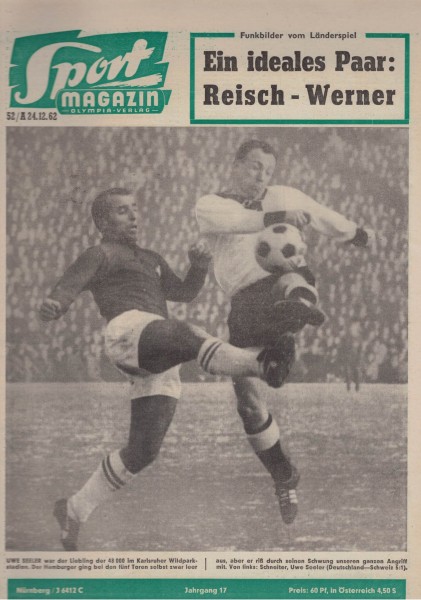 Sport Magazin - 1962 52 A - 24.12.1962