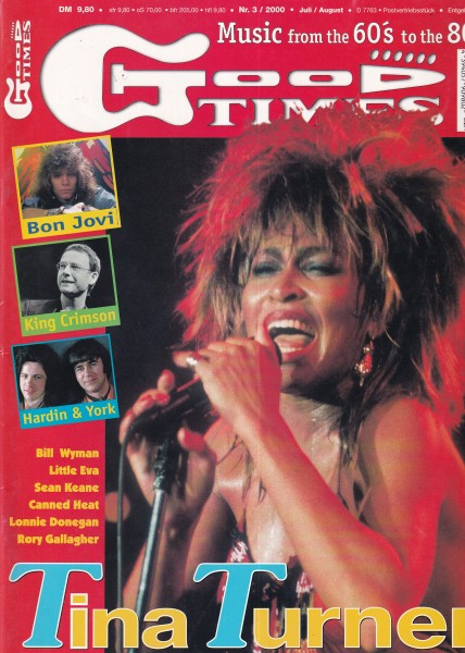 Good Times Ausgabe Nr. 46 - 2000/3 - Bon Jovi, King Crimson, Hardin & York, Tina Turner