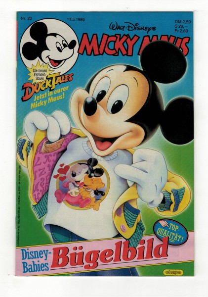 Micky Maus 1989 Nr. 20 / 11.05.1989