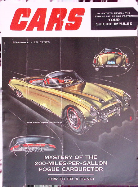 Cars - 1953 September - The new and different Automobile Magazine