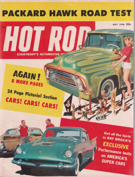 Hot Road Magazine - 1958 May