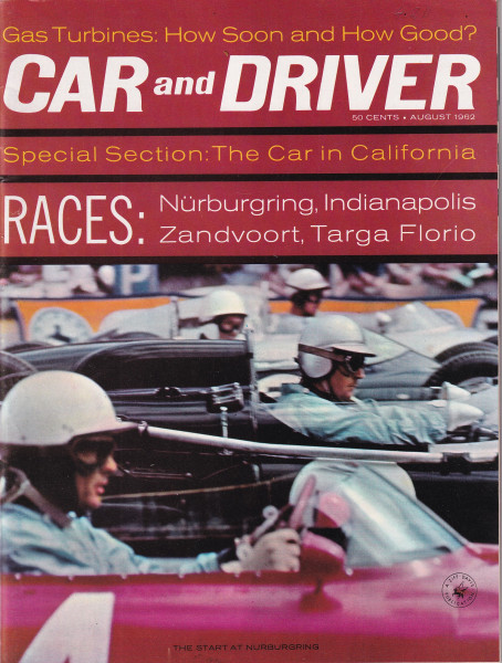 Car and Driver - 1962 August