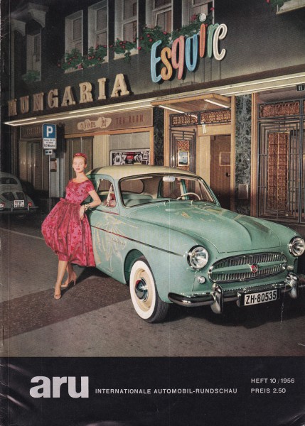 aru - Internationale Automobil-Rundschau - 1956 Oktober - Mercedes 300 SL, Sprenger-Lüber