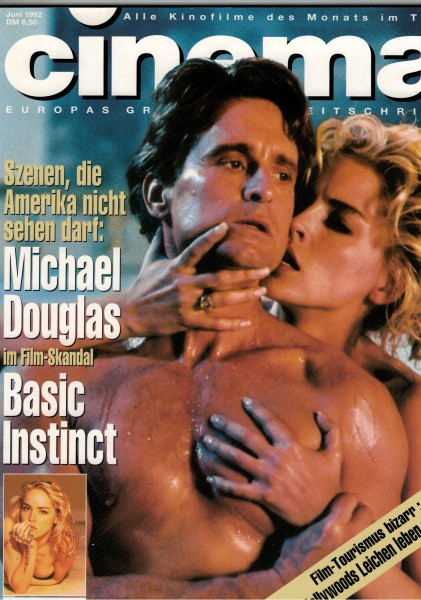 Cinema Zeitschrift, Heft Nr. 169 Juni 1992, Basic Instinct, Sharon Stone, Michael Douglas