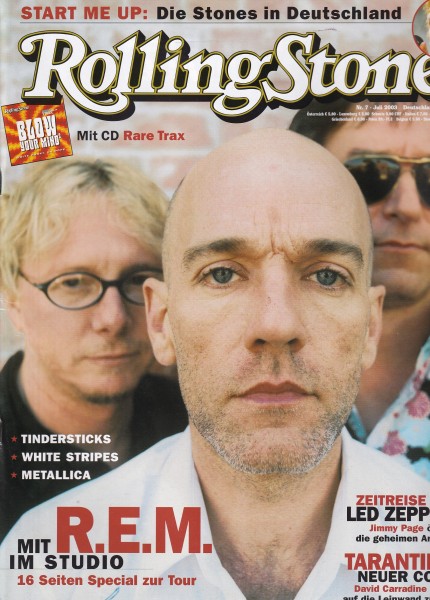 Rolling Stone 2003-07 Juli - Ausgabe 105 - R.E.M., Led Zeppelin, Rolling Stones - mit CD