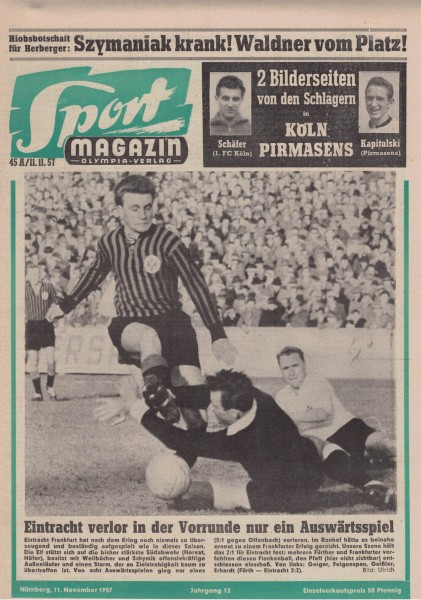 Sport Magazin - 1957 45 A - 11.11.1957