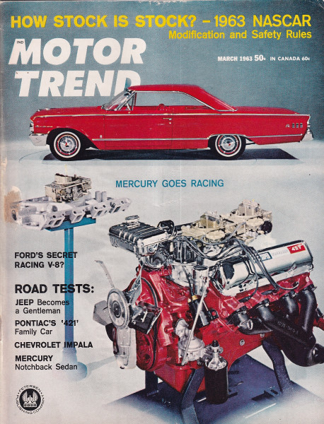 Motor Trend - 1963 March