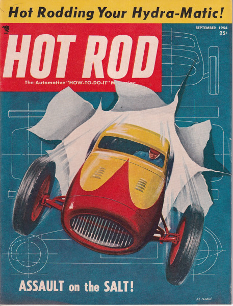 Hot Road Magazine - 1954 September