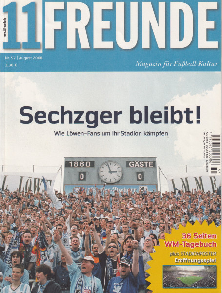 11 Freunde - Heft Nr. 057 - 08 August 2006