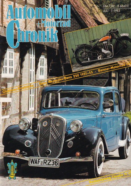 Automobil und Motorrad Chronik - 1983 - Juli