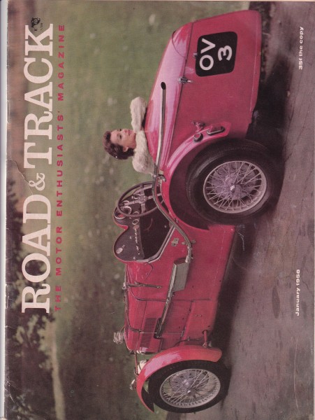Road & Track - 1958 January - Rolls-Royce Phantom III, Mercedes-Benz 300-SL Roadster, Berkeley Sport