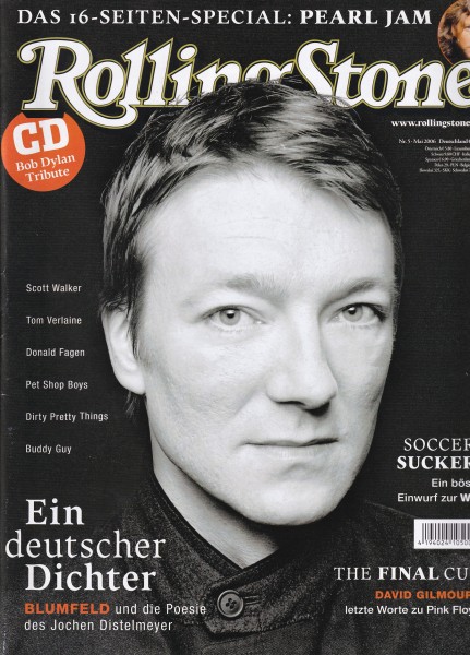 Rolling Stone 2006-05 Mai - Ausgabe 139 - Pearl Jam, Scott Walker, Pink Floyd - mit CD