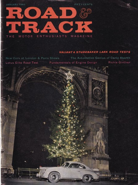 Road & Track - 1960 January - Plymouth Valiant, Studebaker Lark 6, Lotus Elite Coupe, 1929 Dupont Sp