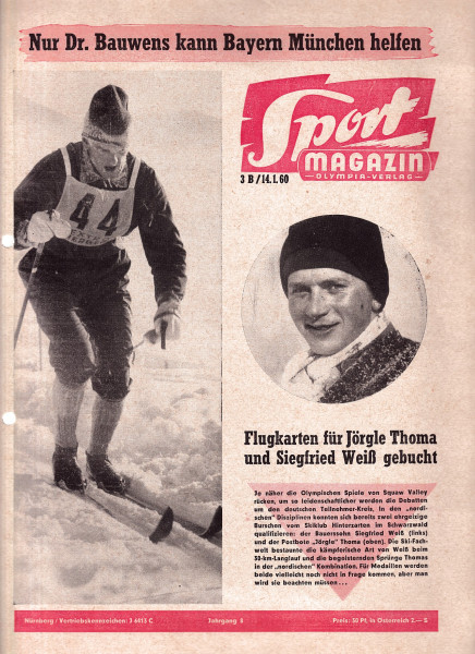 Sport Magazin - 1960 3 B - 14. Januar 1960