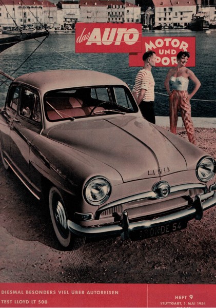 Auto Motor und Sport 1954 Heft 09 - 01.05.1954 - Lloyd LT 500