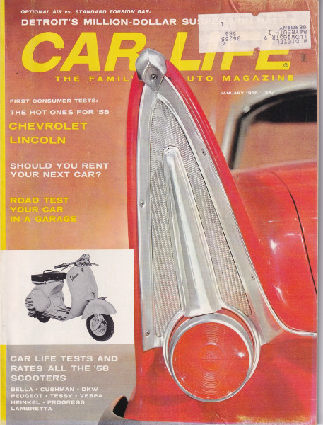 Car Life - 1958 January