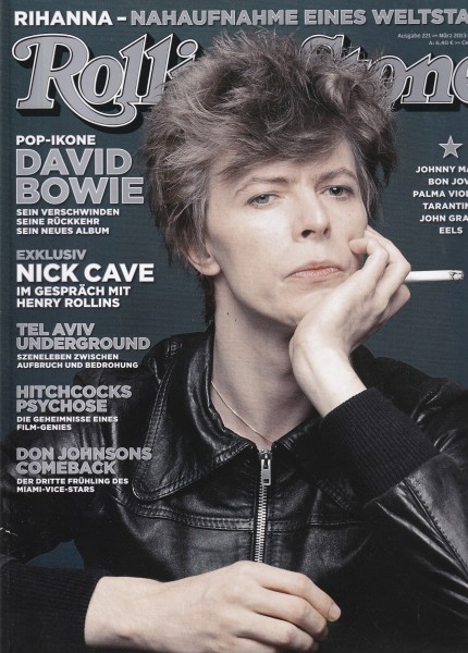 Rolling Stone 2013-03 März - Ausgabe 221 - Rihanna, David Bowie, Nick Cave, Bon Jovi - mit CD