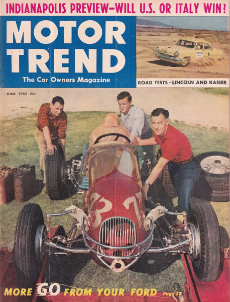 Motor Trend - 1952 June