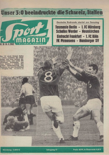 Sport Magazin - 1962 16 A - 16.04.1962