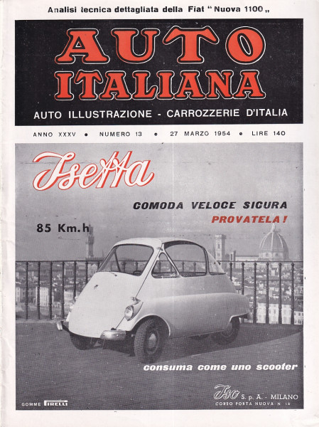 Auto Italiana - 1954 - Nr. 13