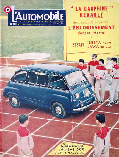 L´Automobile No. 118 - Fevrier 1956