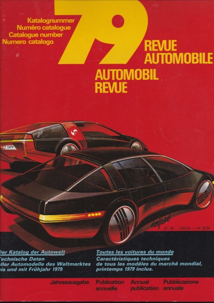 Automobil Revue - 1979 - Der Katalog der Autowelt