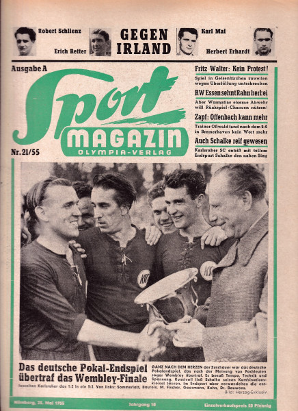 Sport Magazin - 1955 21 A - 23. Mai 1955