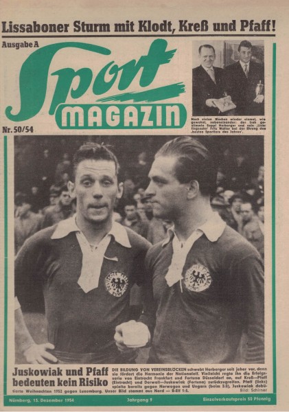 Sport Magazin - 1954 50 A - 13. Dezember 1954